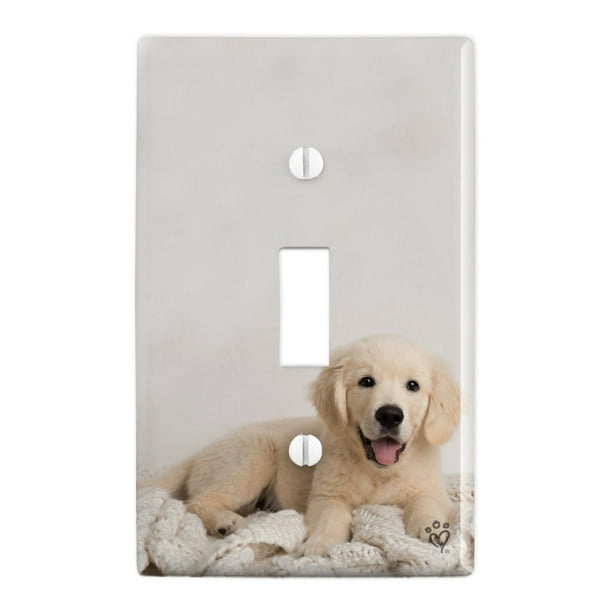PLEASE DONT LET THE DOG OUT Golden Retriever Metal Aluminum Composite Sign 